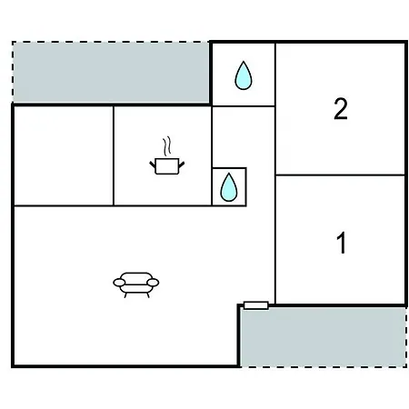 2 Bedroom In *